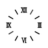 1' Acrylic Roman Number Cutout Number With Sticks