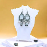 Oxidised Earring 05 - Craft Farm