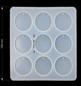 9 Cavity Keychain Mould