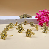 Earring Flower Stud 5 Pair