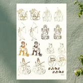 Hindu Idol Sticker