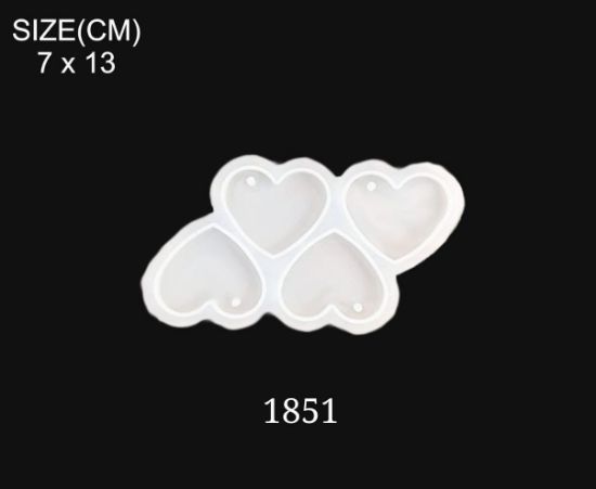Heart Locket 4 pc Set mould