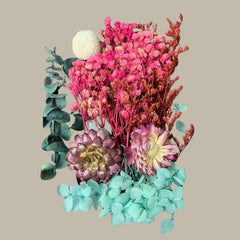 Dry Flower Box-Pink