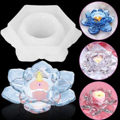 Lotus candle holder mould