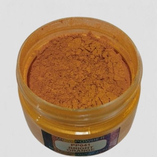 Bright Orange Mica Powder (20gms)