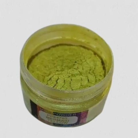 Mermaid Yellow Colour Mica Powder (20gms)