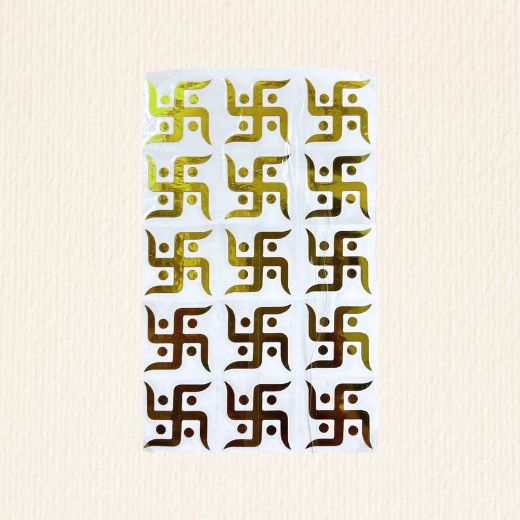A7 size  vinyl sticker swastik