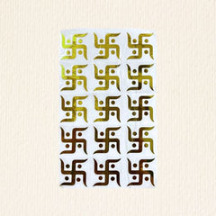 A7 size  vinyl sticker swastik