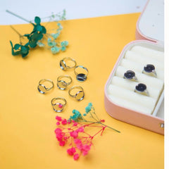 Round Bezel Ring Base 1 Pc