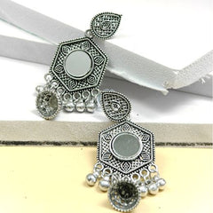 Oxidised Earring 01