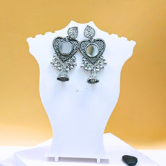 Oxidised Earring 03