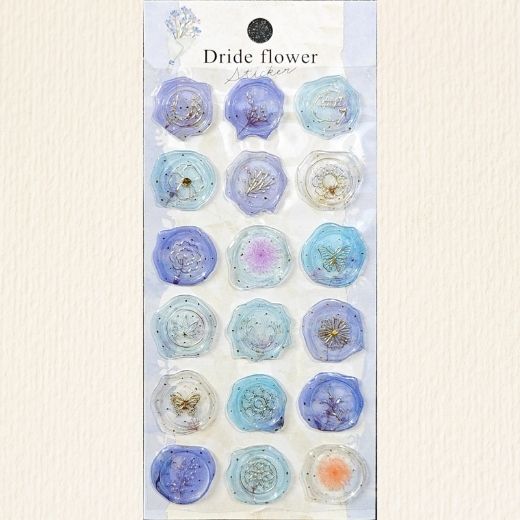 Wax Stamp Sticker-Blue