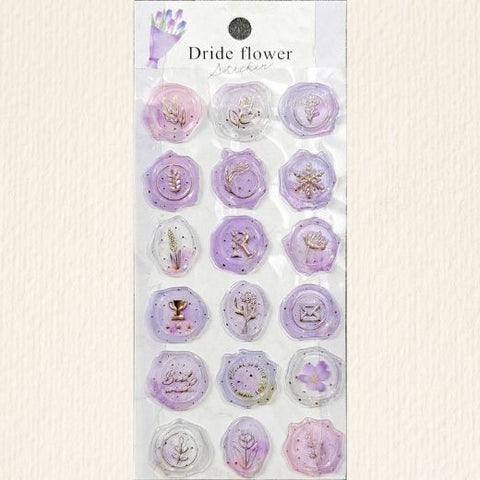 Wax Stamp Sticker-Lavender