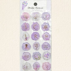 Wax Stamp Sticker-Lavender