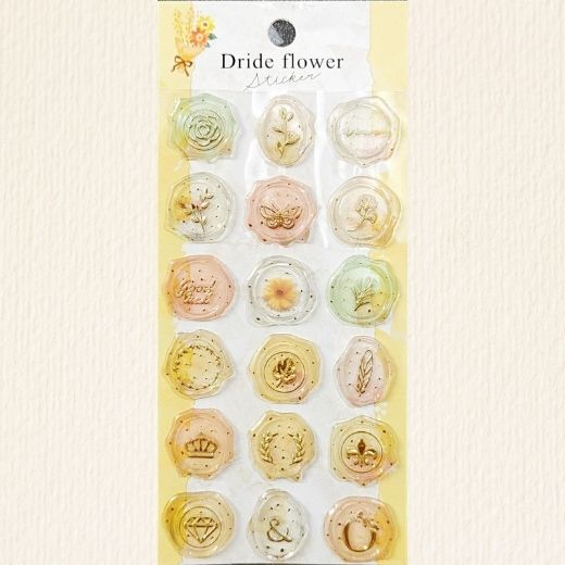 Wax Stamp Sticker-Yellow