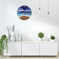 12inch Ocean Design Resin Wall Clock