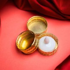 T-light Holder (Golden) - 10 Pcs