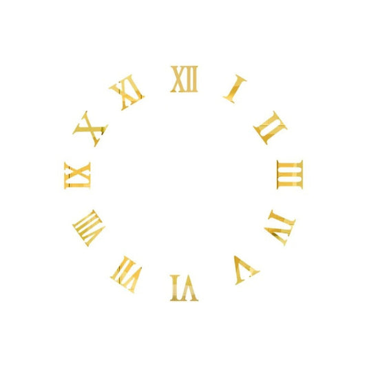 1.5' Acrylic Roman Number Cutout