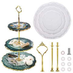 3 Tire Cake Mould - Set of 3 with fittings