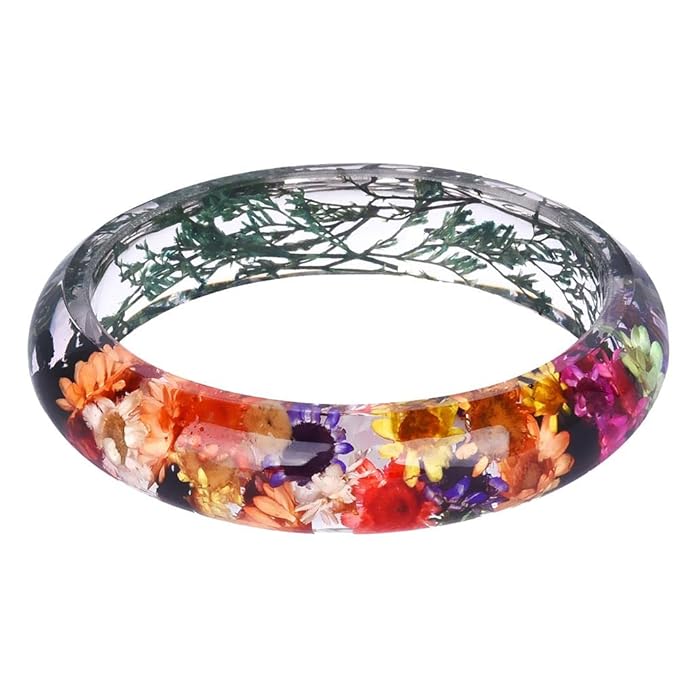 Real Flower Bangle