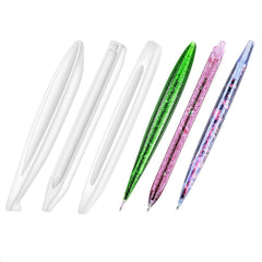 Silicone Pen Mould - 3 Pcs