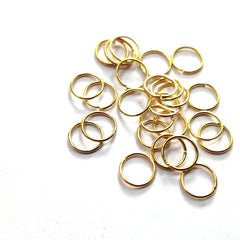4mm Anti-Tarnish Jump Ring (Gold)