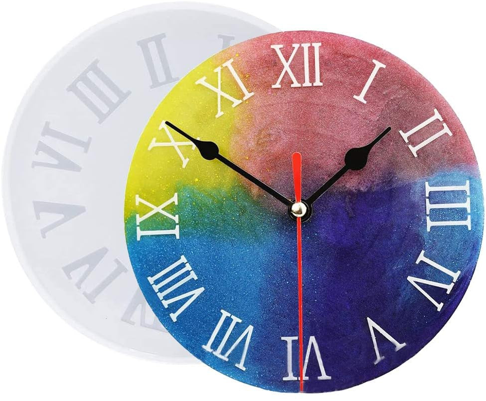 Roman Clock Silicone Mould