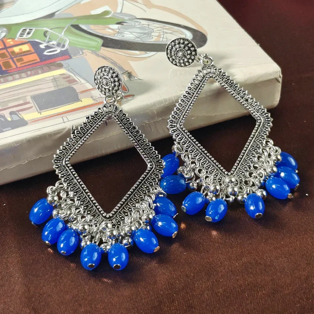 Diamond Shape Earring Base - Craft Farm
