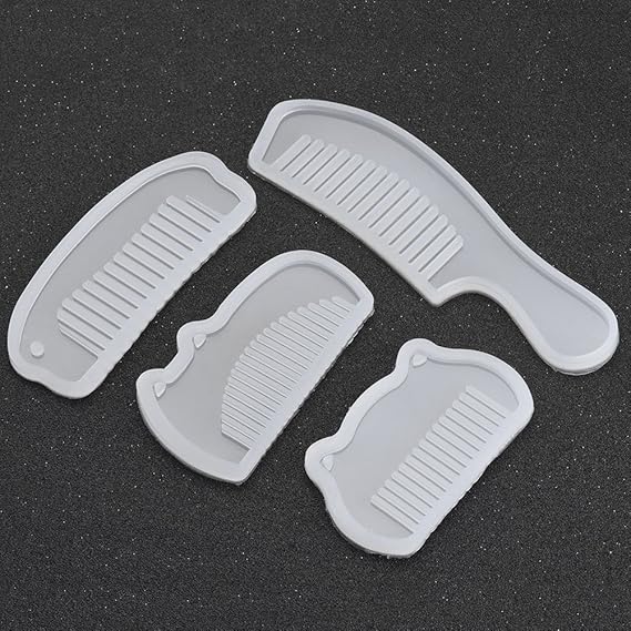 Comb mould for  resin  art (set of 4)