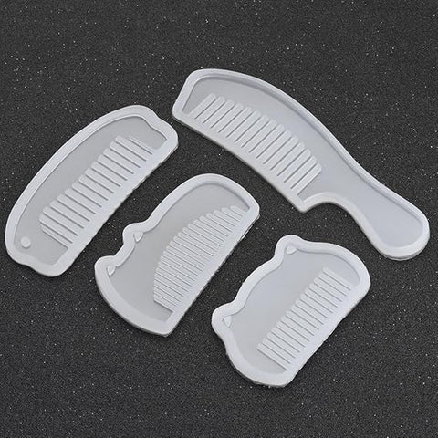 Comb mould for  resin  art (set of 4)