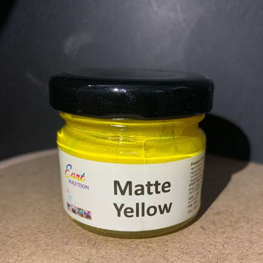 Opaque Pigment-Matte Yellow