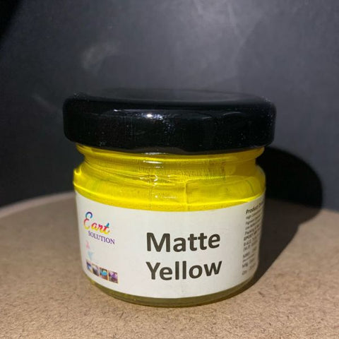 Opaque Pigment-Matte Yellow