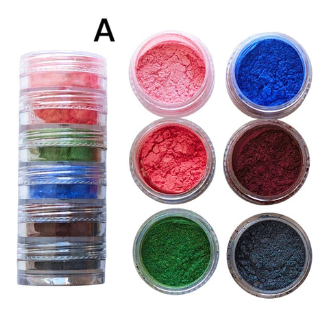 Mica Powder Set of 6 Colours