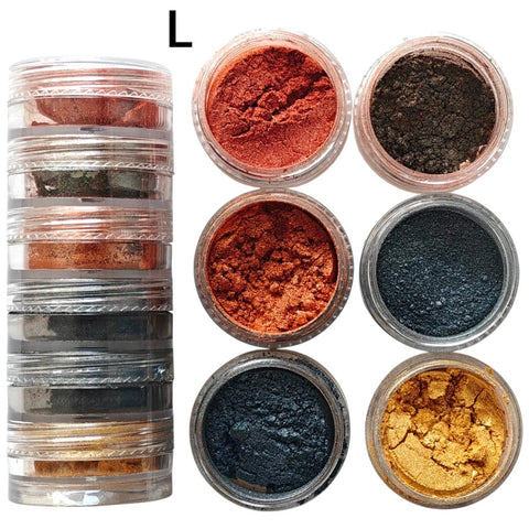 Mica Powder Set of 6 Colours