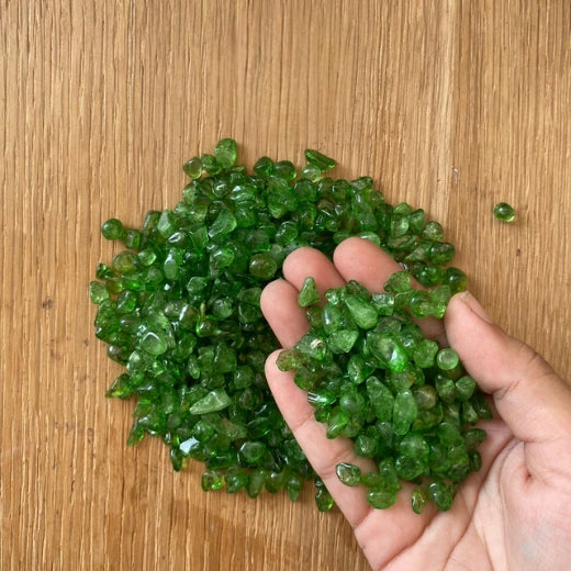 Green Dyed Crystal