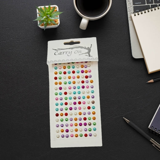 Multicolour stone sticker Beads