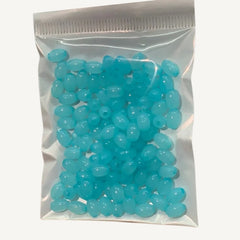Oval Beads - Blue