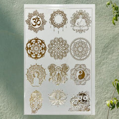 Mandala Hindu Symbol Sticker
