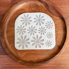10 cavity 3D Flower Mould