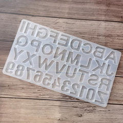 Alphabet Mould with Numbers