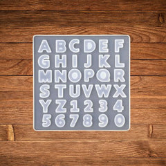 Alphabet Mould Small