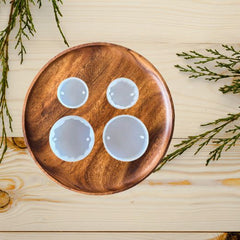 4 Cavity Individual Rakhi Mould 1" & 2"