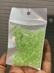 Oval Beads - Green