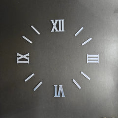 1' Acrylic Roman Number Cutout Number With Sticks