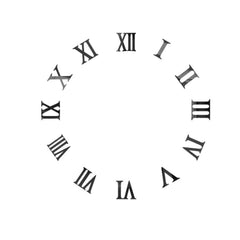 1' Acrylic Roman Number Cutout