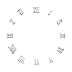 1' Acrylic Roman Number Cutout