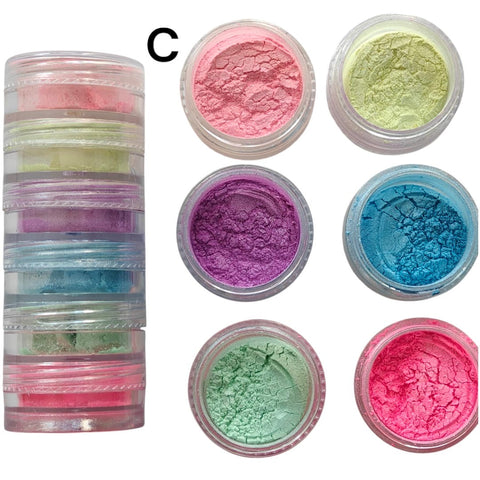 Mica Powder Set of 6 Colours