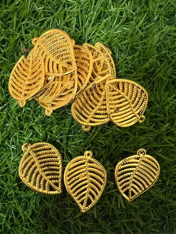Big Golden Metal Leaf (10pcs)