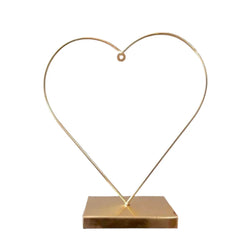 12 inch Metal Hoop Stand-heart shape