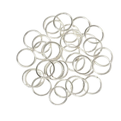 4mm Silver Coated Anti-Tarnish Jump Ring